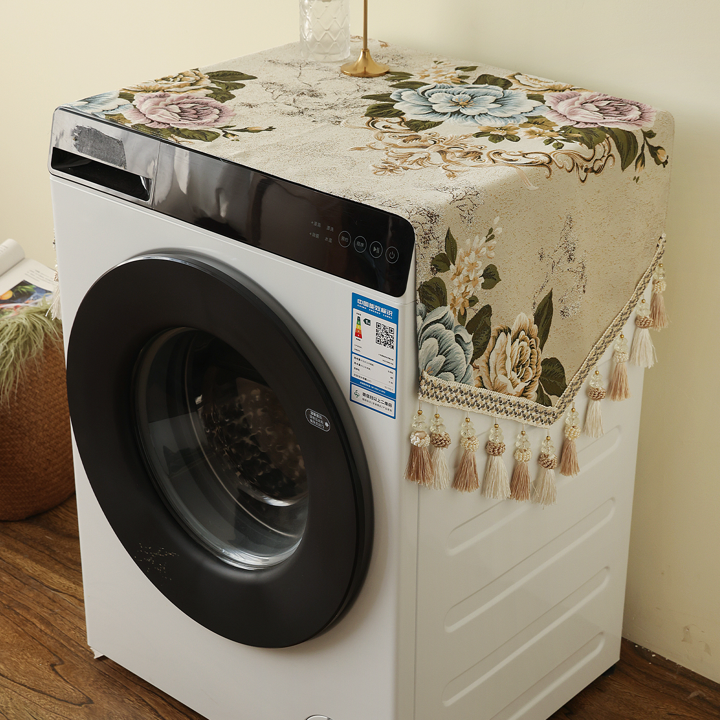 高端洗衣机盖布防晒冰箱防尘罩