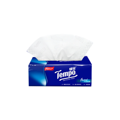 tempo得宝抽纸四层面巾纸