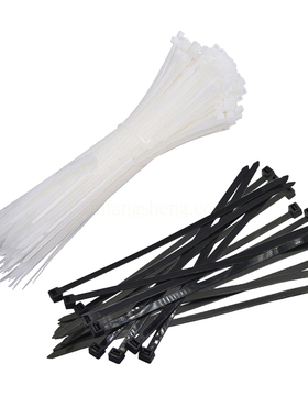 长虹CHS黑色白色自锁式B级尼龙扎带绑扎绳塑料扣自动扣易拉得