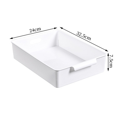 实验室pp托盘试剂方盘厨柜抽屉家装拉篮养花防渗漏底盘储物抽拉式