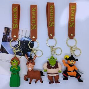 Shrek Silicone Keychain Schoolbag Pendant Halloween Toy Cost