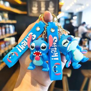 Cartoon Anime  Keychain  Mouse  Lilo & Stitch Keyring Key Ch