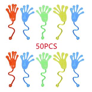 50PCS Classic Sticky Hands Palm Climb Toys Birthday Party Pr