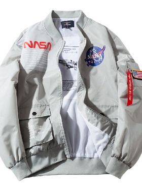 Men's bomber jacket baseball uniform staff wear jackets Coat