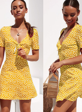 2019Fashion summer clothes women dresses ladies casual dress