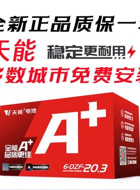 天能雅迪爱玛台铃原装石墨烯电池48V12ah60v72v20A3245电动车电瓶