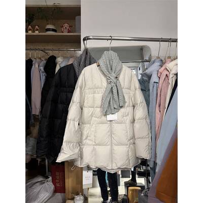 爱裳依韩系羽绒服女款冬季2026年新款宽松保暖加厚面包服外套优雅