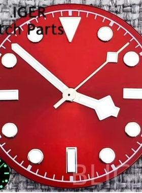 ETA2824 NH35 碧湾1958酒红色表盘29mm无标NH36 ST2130 雪花针