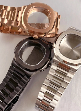 ETA2824 NH35 高品质鹦鹉螺手表表壳蓝宝石防水100米透底29mm表盘