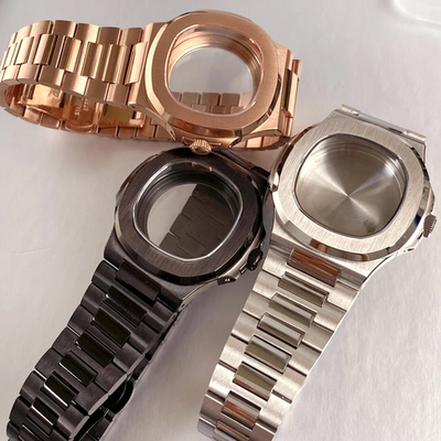 ETA2824 NH35 高品质鹦鹉螺手表表壳蓝宝石防水100米透底29mm表盘