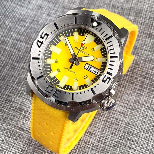 200M潜水AR蓝宝石水怪潜水腕表NH36A男士自动手表3.8蓝宝石夜光