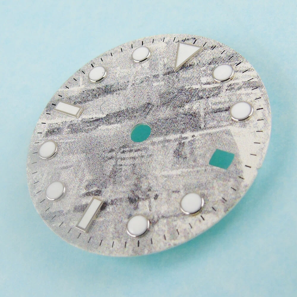 28.5mm 陨石图案手表表盘无标字面ETA2824 ST SW200 2892 MIYOTA