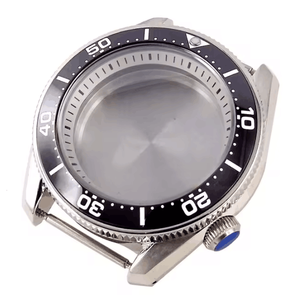 防水42.5mm钢制表壳蓝宝NH34NH35NH36NH38 ETA 2824 PT5000 3.8点