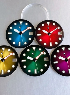 ETA2824 PT NH35 飞行员表盘29mm 33.5mm无标字面白字