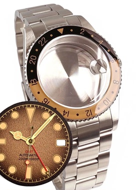 ETA2824 PT ST2130 NH35 NH34手表表壳38mm圆顶蓝宝石防水100米