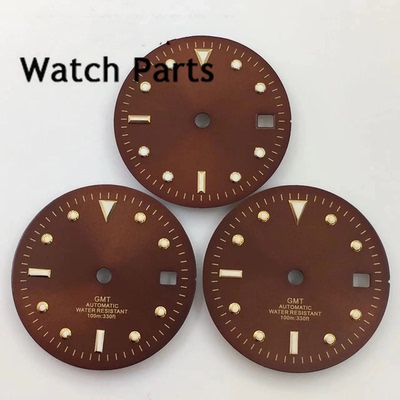 29mm咖啡表盘金钉NH34 NH35 ETA2824 2836 MIYOTA MINGZHU 3804