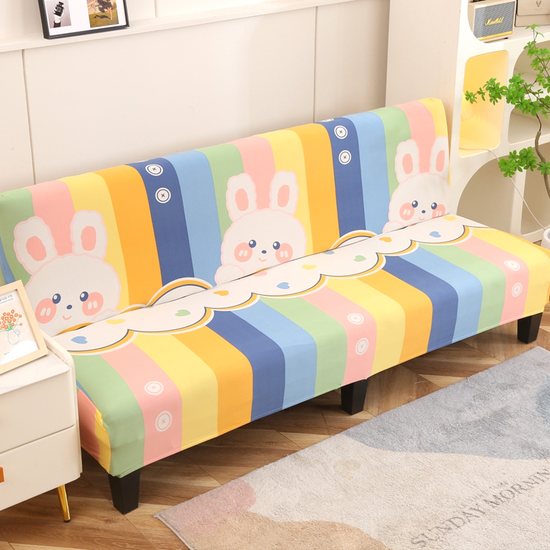 折叠沙发套罩无扶手弹力通用四季