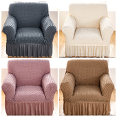 2025高级单人沙发套罩全包万能弹力一体防猫抓老式 123直排皮梳化