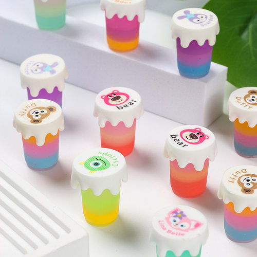 夜光三色杯小瓶子微缩迷你模型