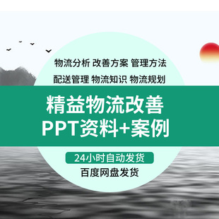 厂内精益物流物流现场管理丰田汽车物流均衡化生产PPT资料及案例