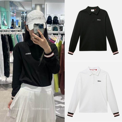 奥莱特价Wilson威尔胜女网球长袖上衣短裙W241001GPL21｜韩国直邮