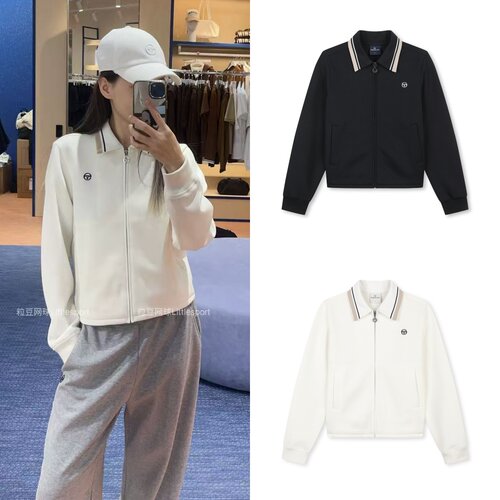 Sergio Tacchini女网球长袖夹克 259TWJP10161｜韩国直邮