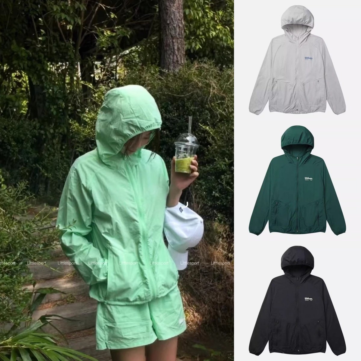 奥莱特价 Wilson威尔胜男女网球外套短裤速干套装｜韩国直邮,运动/瑜伽/健身/球迷用品,网球上装,淘宝优惠券,粉丝福利购,淘宝优惠卷