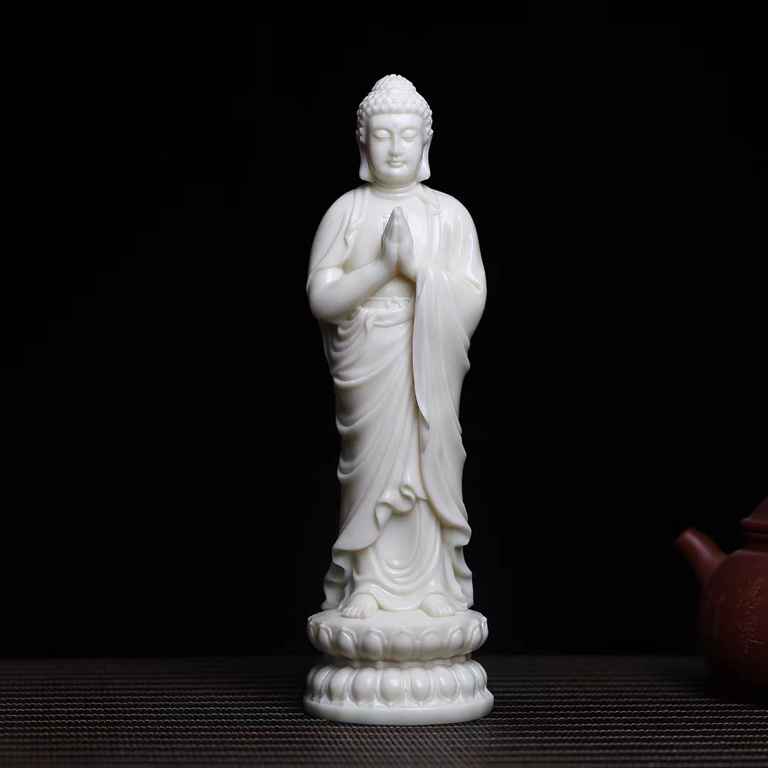 象牙果释迦摩尼佛像大日如来佛家用佛像三世佛三宝佛阿弥陀佛三圣