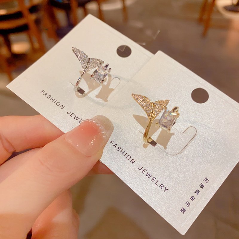 小众时尚简约满钻鱼尾方钻开口戒精致轻奢百搭感超闪食指戒女,饰品/流行首饰/时尚饰品新,戒指/指环,淘宝优惠券,粉丝福利购,淘宝优惠卷