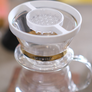 素止 brewista 玻璃滤杯melo花洒支架 melodrip花洒托 3d打印