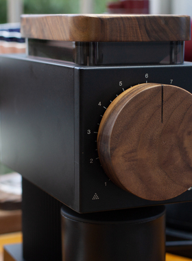 素止 Fellow Ode 磨豆机胡桃木套件 豆仓盖/旋钮盖