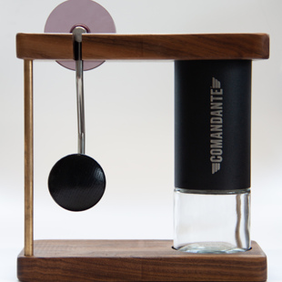 素止 手摇磨豆机收纳支架司令官C40防尘保护套收纳盒包Comandante