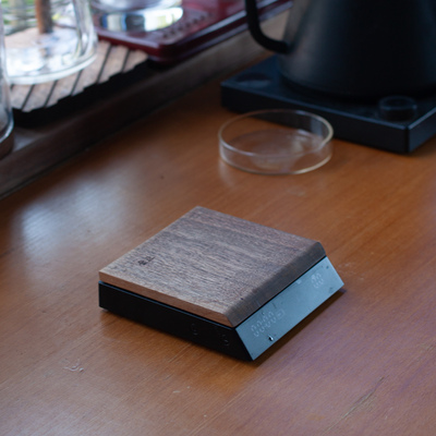 素止电子秤隔热垫胡桃木