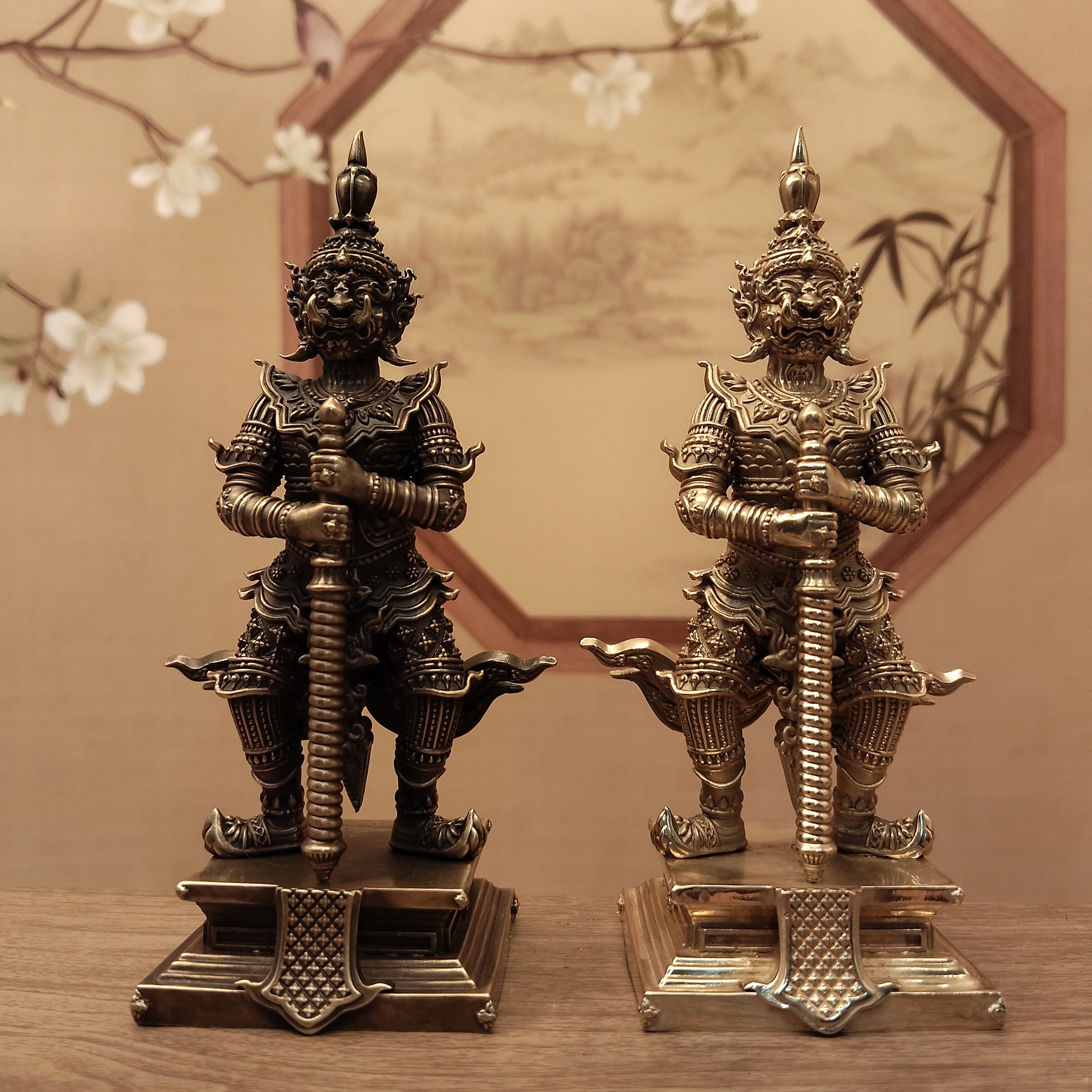 尼泊尔工艺泰式鬼王佛像家居摆件泰国鬼王神像护法吉祥平安事业顺