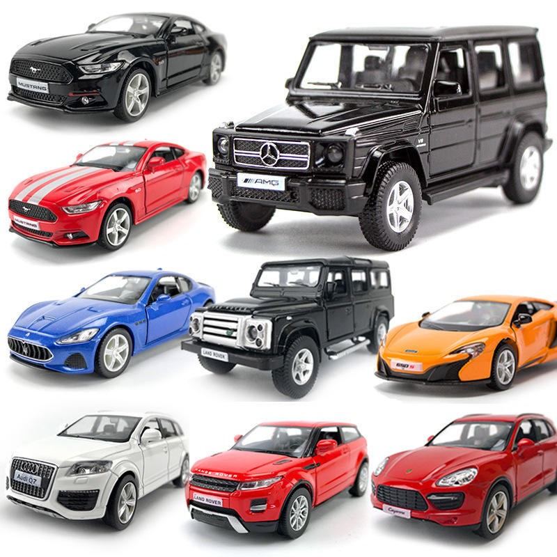 新款 g63 型仿真合金路虎车模迈凯伦金属玩具车儿童小汽车