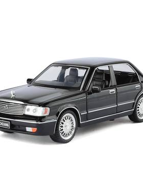 新款 1:将32472复古合金车模仿真老爷车男孩声光玩具车收藏摆件