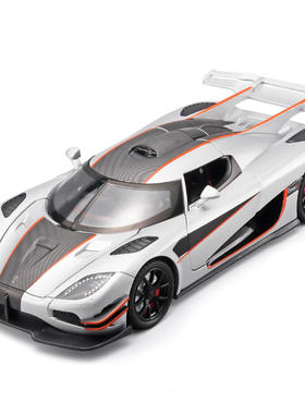 1:24柯尼塞格ONE合金车模型 弹射开门 潮玩跑车摆件 澄海玩具