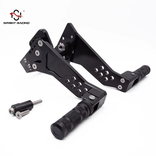 适用本田CT125改装乘客脚踏 ct125猎人幼兽第二代铝合金后脚踏件