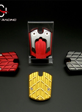 适用摩托车xmax300/125/250 改装脚撑支架加大座 边撑垫 侧撑支架