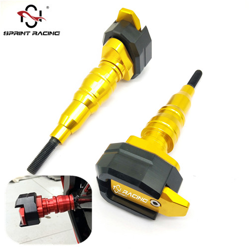 适用川崎Z1000 Z900/RS Z650 ZX10R ZX6R改装防摔球防摔胶棒护杠