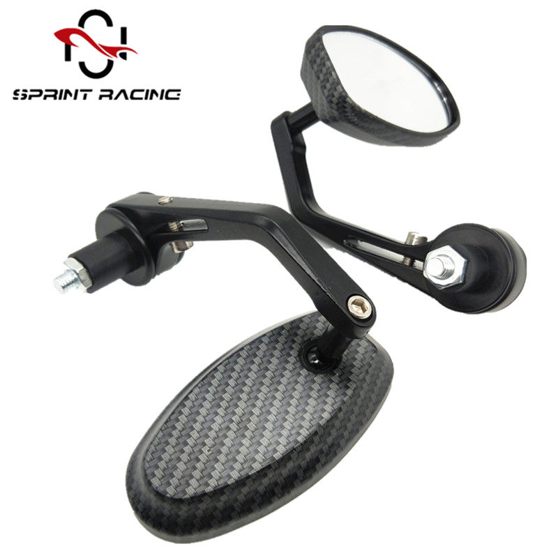 CBF190TR复古改装后视镜反光镜车把镜 复古190 cbf190tr 鸷道190s
