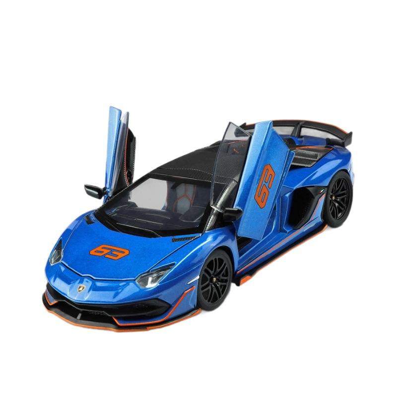 1:32兰博SVJ63合金车模型仿真大牛敞篷跑车摆件儿童玩具礼物,模玩/动漫/周边/娃圈三坑/桌游,火车/摩托/汽车模型,淘宝优惠券,粉丝福利购,淘宝优惠卷
