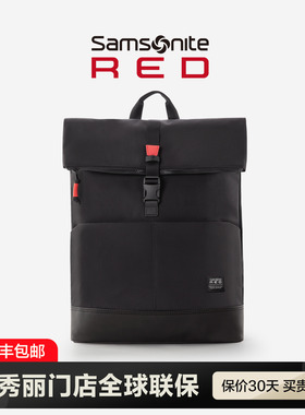 Samsonite/新秀丽双肩包男女大容量通勤旅行书包男士背包新款HD4