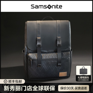 Samsonite 电脑背包 背包大容量商务差旅通勤新款 新秀丽双肩包男士