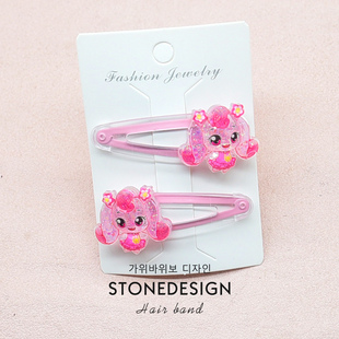 奇妙萌可儿童发夹女童前额侧边碎发bb夹头饰宝宝可爱卡通发卡发饰