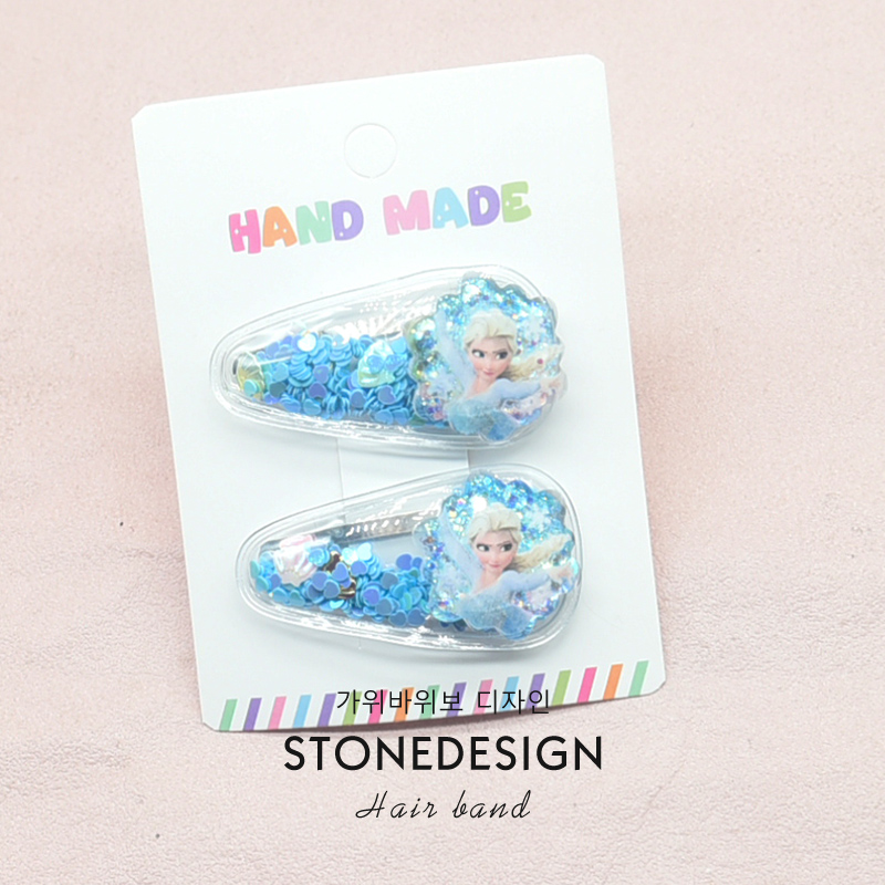 儿童可爱冰雪奇缘发夹