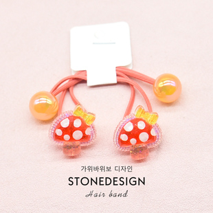 儿童发圈小女孩卡通可爱扎马尾发饰皮筋不伤发高弹力绕绕头绳发绳