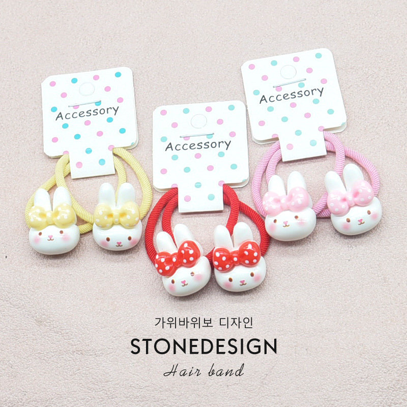 儿童可爱卡通小兔子蝴蝶结发圈女童甜美公主发绳高弹力不伤发皮筋,童装/婴儿装/亲子装,发饰,淘宝优惠券,粉丝福利购,淘宝优惠卷