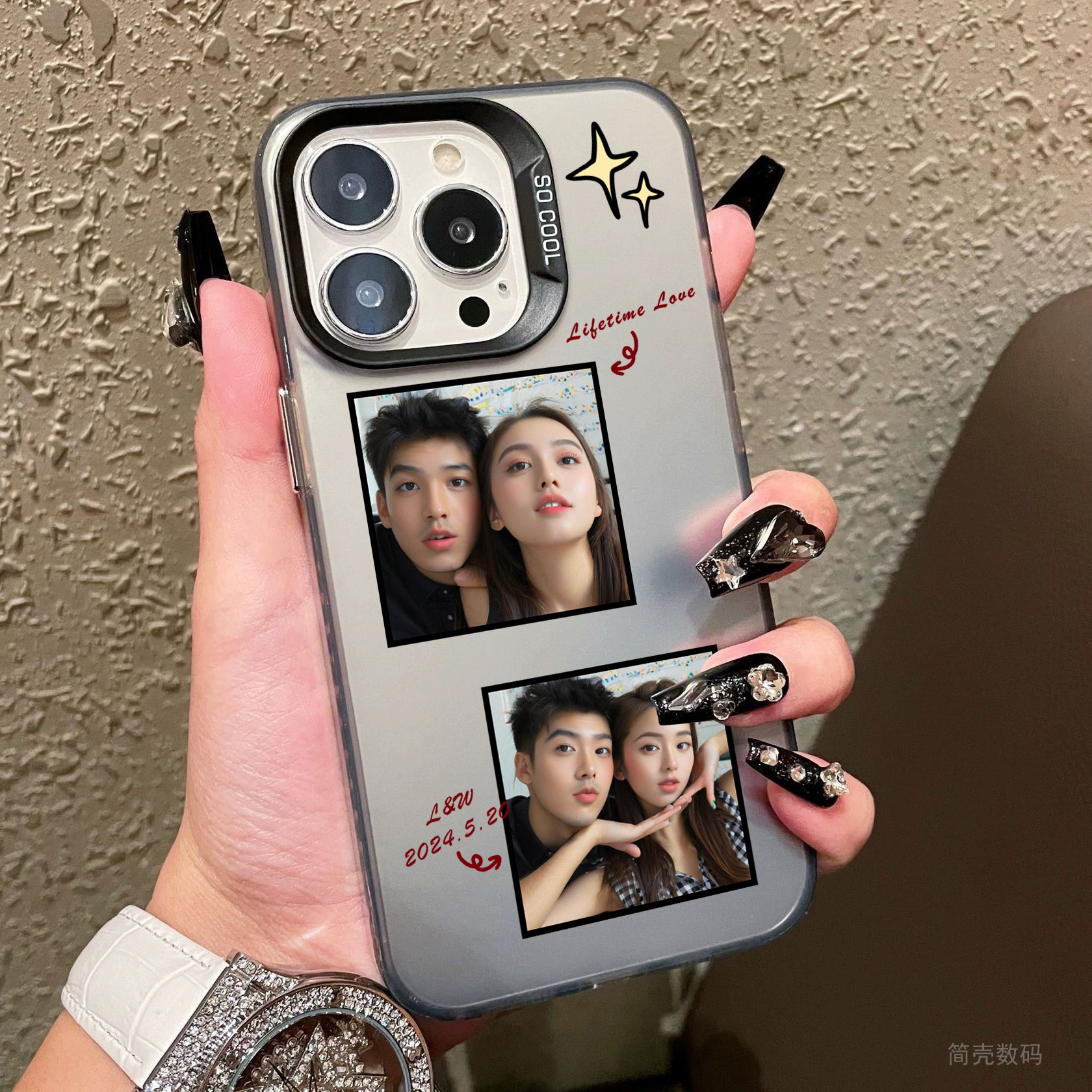 16手机壳私人订制高级女照片制作保护套15promax来图定制14情侣款13硬壳12新11华为OPPO荣耀任意机型520礼物