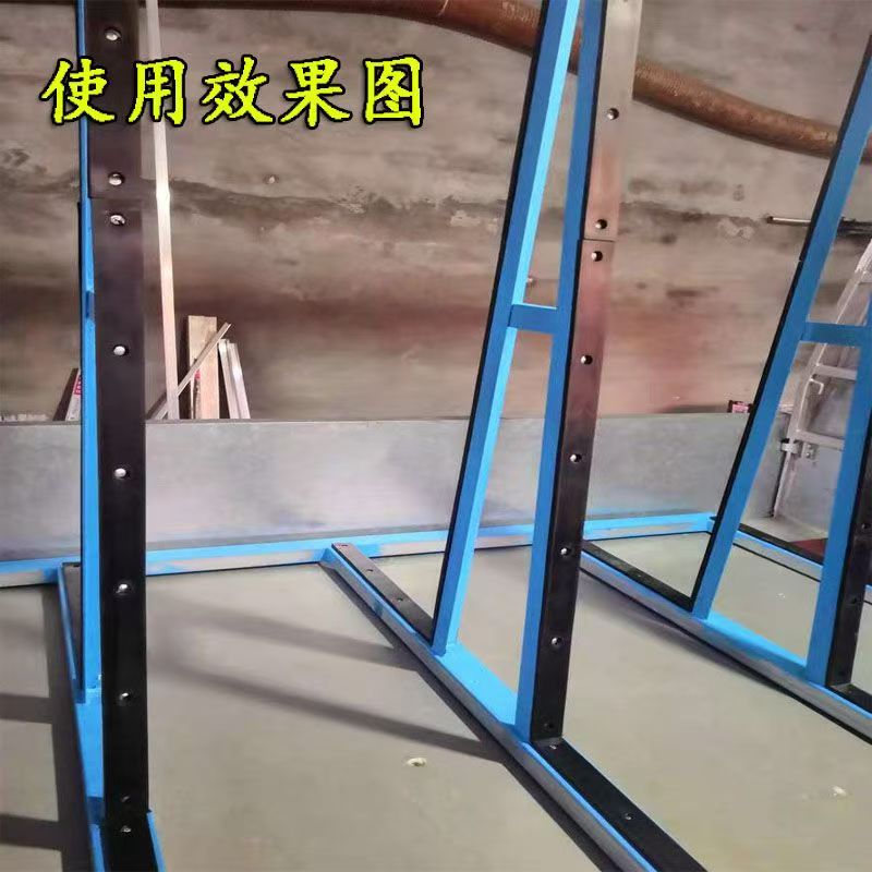 玻璃架子胶皮胶条垫皮内有钢板
